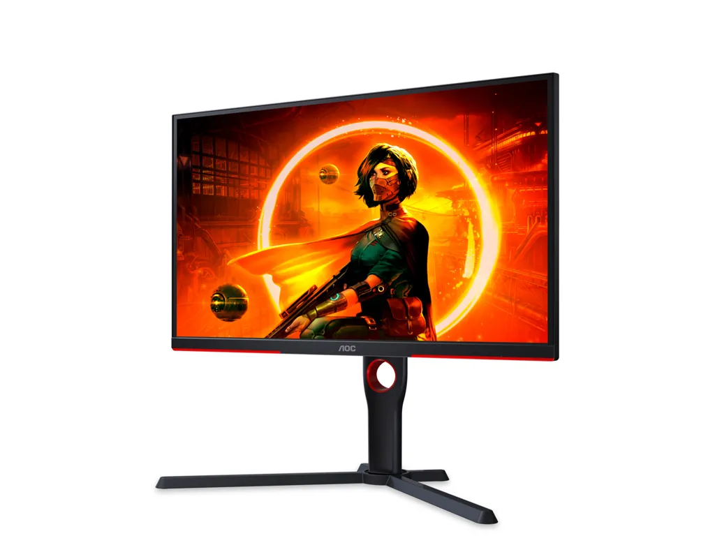 Monitor AOC 25G3ZM/BK 24.5"/VA/1920x1080/240Hz/1ms GtG/HDMIx2,DP/Freesync/Pivot,visina/crna Slika 4